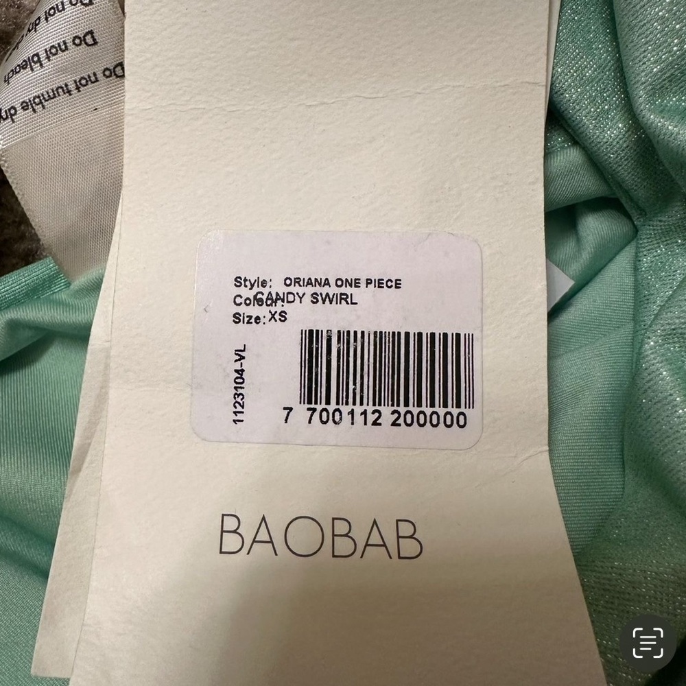 Baobab Oriana One Piece Candy Swirl size XS NWT - Picture 7 of 7